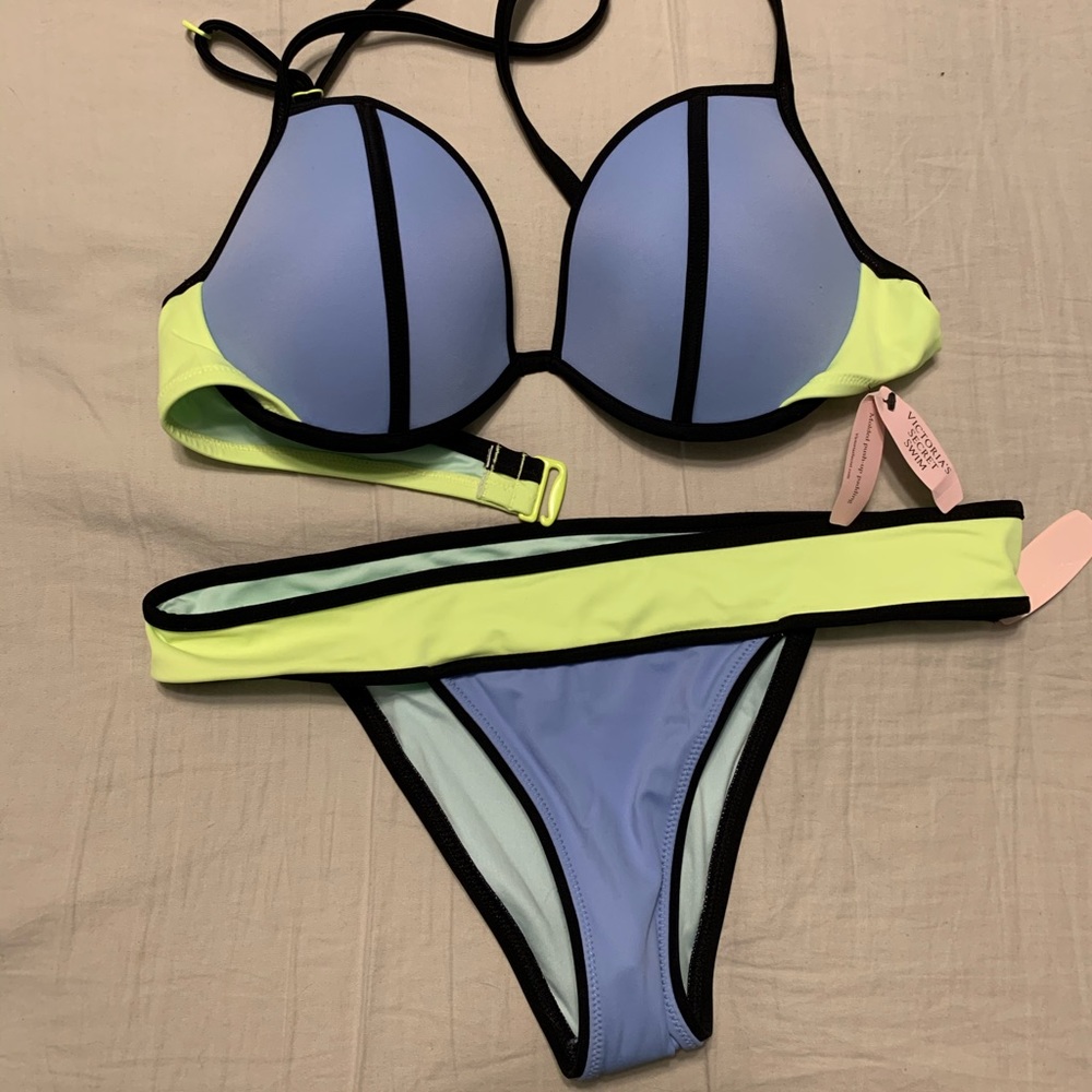 Victoria’s Secret Color Block Bikini
